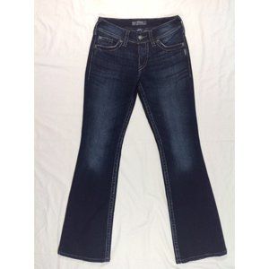 Silver SUKI SURPLUS Bootcut Flap Pocket Jeans Sz. W26/L32 EUC